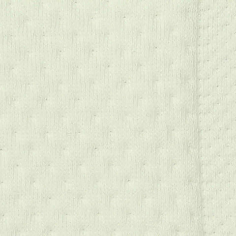 Cream Tone-on-Tone Jacquard, Poly-Cotton, 349 gsm