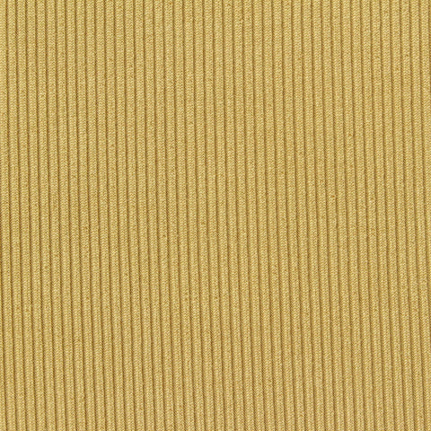 Polyester Stretch Rib Knit Fabric, 230 gsm, 165 cm — Khaki