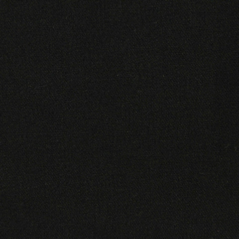 Polyester Viscose Stretch Twill Fabric, 358 gsm, 150 cm — Black