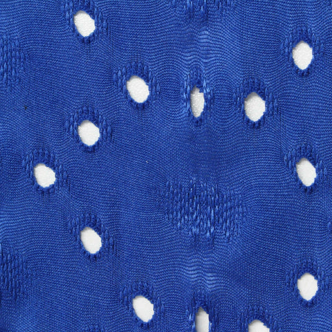 Blue Openwork Jacquard, Polyester
