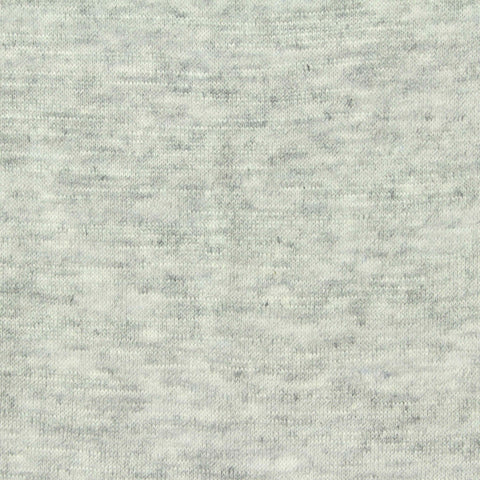 Light Grey Marl Jersey Knit, Cotton-Poly, 130 gsm, 156 cm