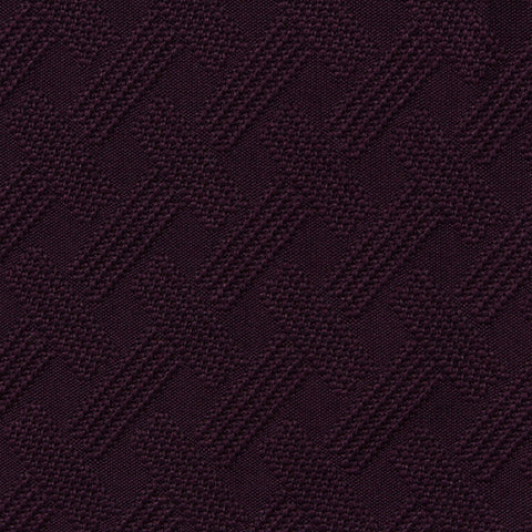Dark Purple Tone-on-Tone Pointelle Knit, Polyester