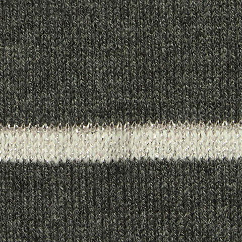 Marled Pink Horizontal-Stripe Jersey Knit, Poly-Cotton