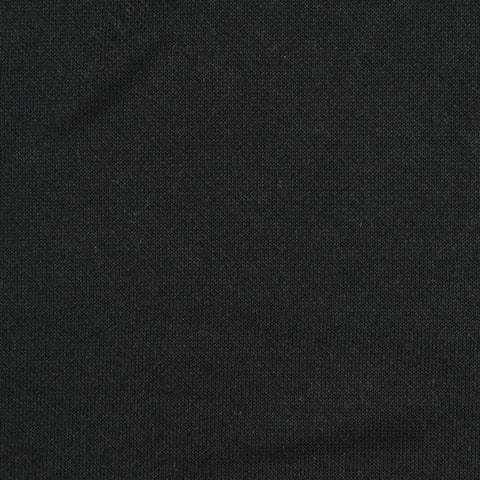 Tencel Lyocell Polyester Stretch Scuba Knit Fabric, 280 gsm, 170 cm — Black