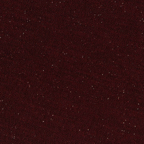 Dark Red Flecks Linen-Look, Polyester