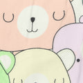 Multi Cartoon-Bear Milk Silk Knit, Polyester