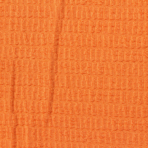 Jacquard Polyester Stretch Knit Fabric, 290 gsm, 160 cm — Orange, ref EF-247878