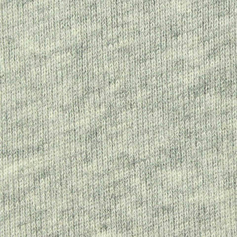 Grey Heather Rib Knit, Cotton
