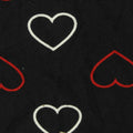 Black Heart Milk Silk Knit, Polyester