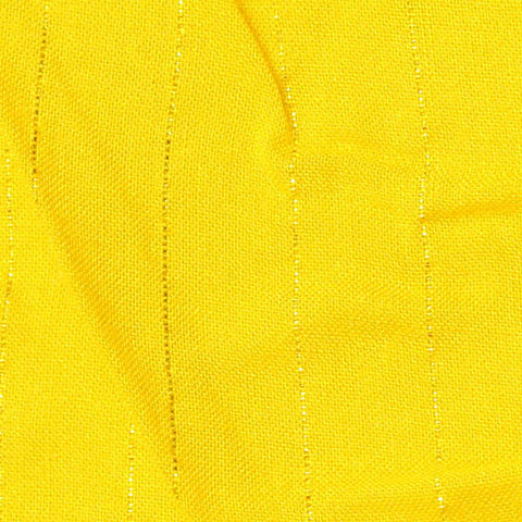 Yellow Vertical-Stripe Knit, Viscose