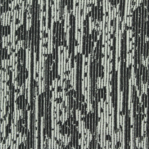 Jacquard Nylon Stretch Knit Fabric, 245 gsm, 160 cm — White