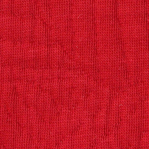Jacquard Cotton Polyester Knit Fabric, 375 gsm, 170 cm — Red