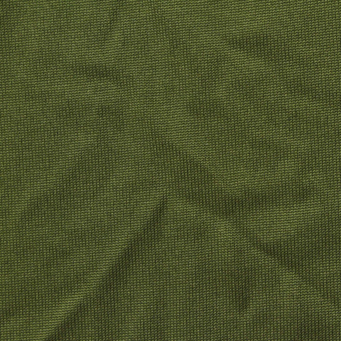 Polyester Stretch Chunky Knit Fabric, 220 gsm, 160 cm — Green