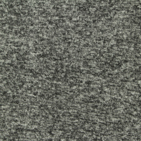 Grey Marl Jersey Knit, Polyester, 170 gsm, 160 cm