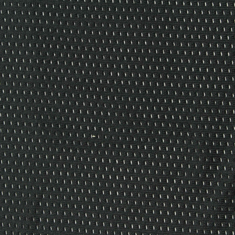 White Dashes Mesh, Poly-Spandex