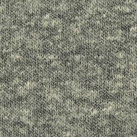 Heathered Grey Marl French Terry, Poly-Cotton, 275 gsm