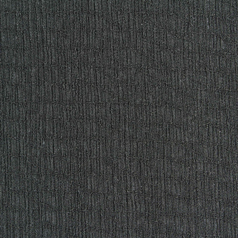 Polyester Stretch Knit Fabric, 170 gsm, 140 cm — Black