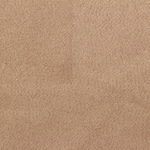 Cotton Polyester Faux Suede Fabric, 250 gsm, 155 cm — Beige