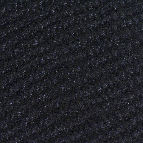 Nylon Metallic Stretch Knit Fabric, 180 gsm, 165 cm — Black