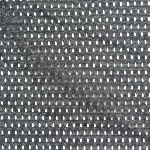 100% Polyester Mesh Fabric, 120 gsm, 160 cm — Grey
