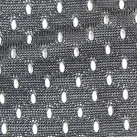 100% Polyester Mesh Fabric, 105 gsm, 160 cm — Grey