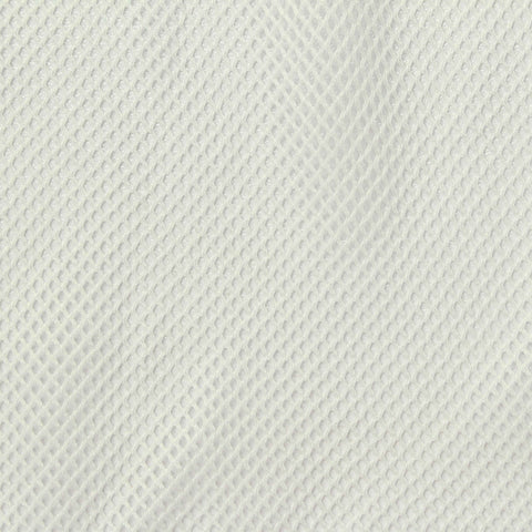 100% Polyester Mesh Fabric, 55 gsm, 160 cm — White