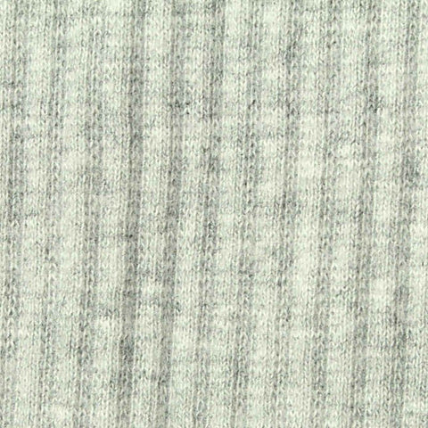 Grey Heather Rib Knit