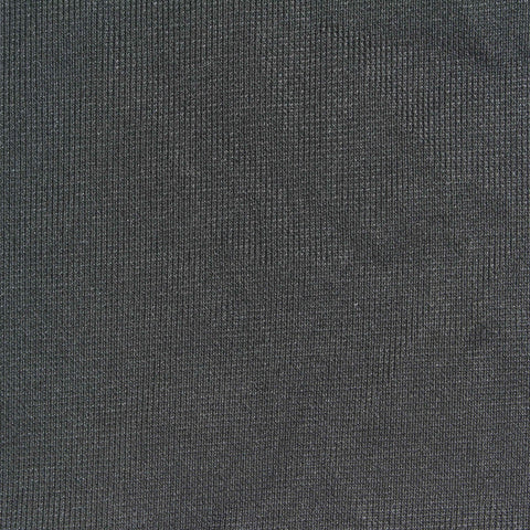 Polyester Stretch Rib Knit Fabric, 250 gsm, 120 cm — Grey