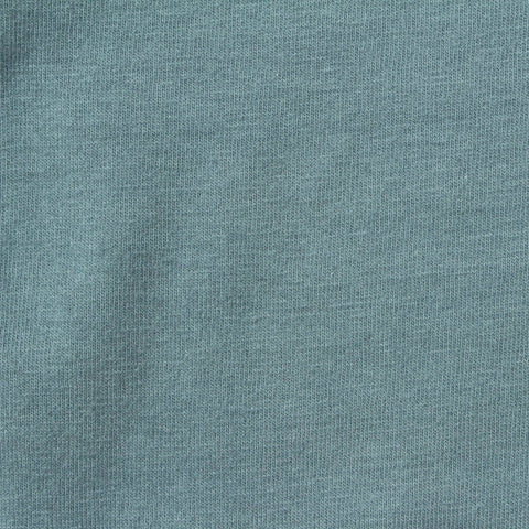 Cotton Stretch Jersey Knit Fabric, 210 gsm, 180 cm — Blue