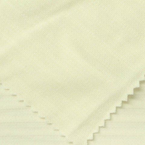 Polyester Viscose Stretch Knit Fabric, 240 gsm, 175 cm — Yellow