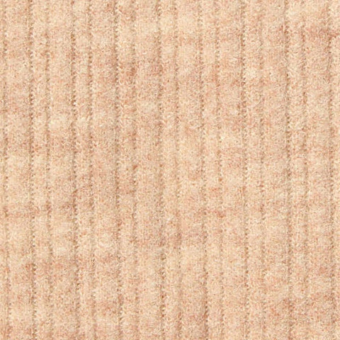 Polyester Stretch Knit Fabric, 288 gsm, 185 cm — Beige