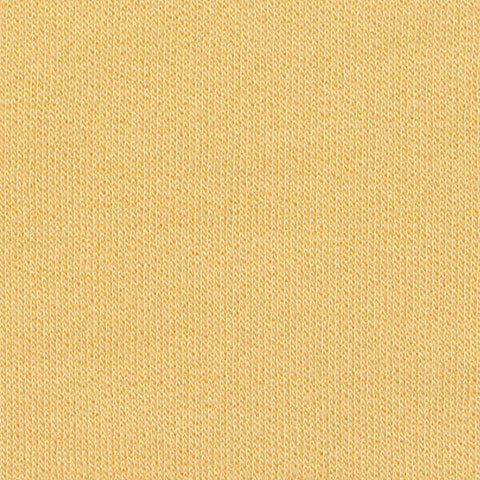 Modal Polyester Stretch French Terry Fabric, 230 gsm, 165 cm — Yellow