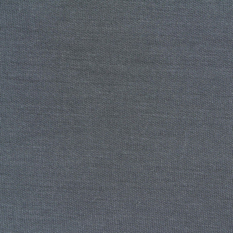 Washed Polyester Tencel Lyocell Stretch Scuba Knit Fabric, 347 gsm, 160 cm — Navy