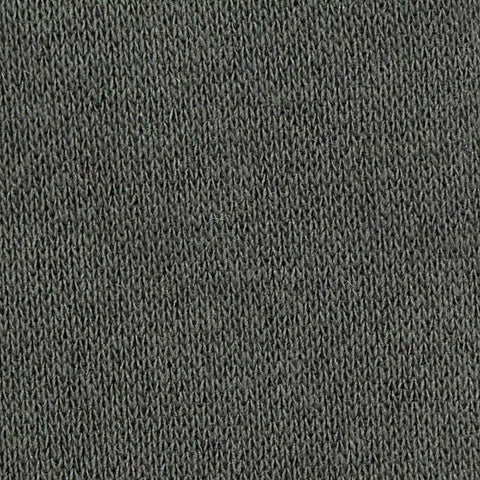 Brushed Polyester Cotton French Terry Fabric, 250 gsm, 175 cm — Green, ref EF-249716