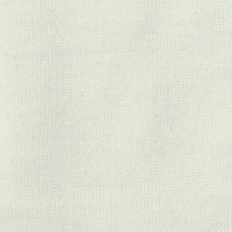 Cotton Polyester Jersey Knit Fabric, 140 gsm, 185 cm — White, ref EF-249788