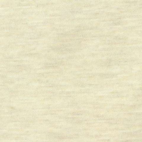 Cream Marl Ponte Knit, Viscose-Poly