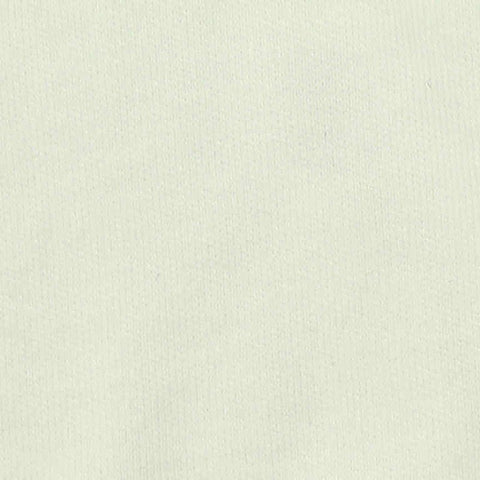 100% Cotton Interlock Knit Fabric, 240 gsm, 183 cm — White