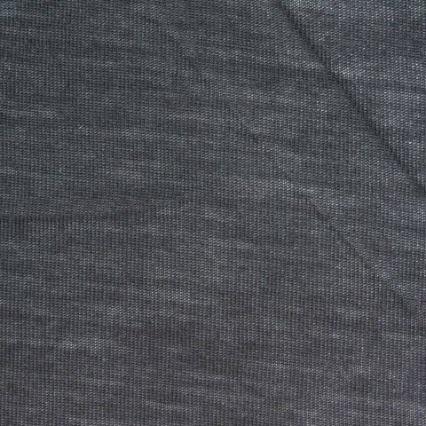 Dark Grey Marl Jersey Knit, Viscose-Acrylic