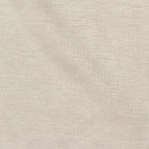 Viscose Stretch Rib Knit Fabric, 280 gsm, 150 cm — Beige