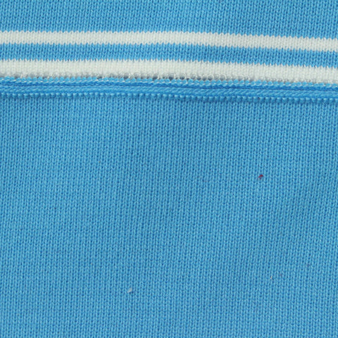 100% Polyester Knit Fabric, 590 gsm — Blue