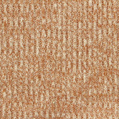 Brown Marl Rib Knit, Poly-Viscose, 180 gsm