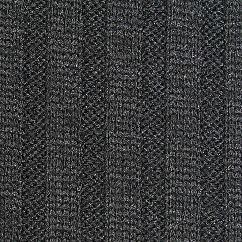 Polyester Stretch Rib Knit Fabric, 240 gsm, 158 cm — Grey