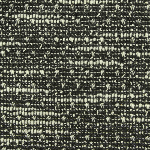 Black Marl Bouclé, Poly-Cotton, 253 gsm