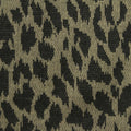 Animal Print Polyester Stretch Interlock Knit Fabric, 200 gsm, 150 cm — Khaki