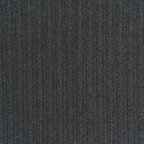 Polyester Stretch Rib Knit Fabric, 270 gsm, 135 cm — Grey