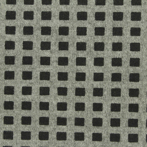 Grey Square Ponte Knit, Poly-Viscose