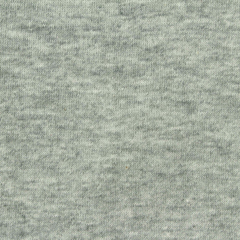 Heather Grey Marl Jacquard, Cotton-Poly