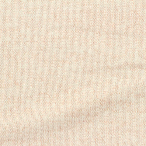 Light Peach Marl Jersey Knit, Polyester