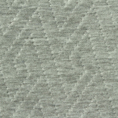Grey Marl Scuba Knit, Polyester, 340 gsm