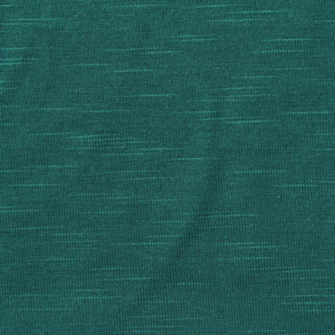 Slub Viscose Stretch Jersey Knit Fabric, 240 gsm, 165 cm — Green